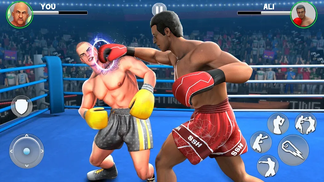 Kick Boxing Games: Fight Game  [МОД Много монет] Screenshot 3