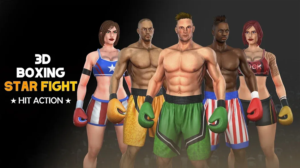 Kick Boxing Games: Fight Game  [МОД Много монет] Screenshot 5