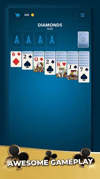 Solitaire Guru: Card Game  [МОД Много денег] Screenshot 2