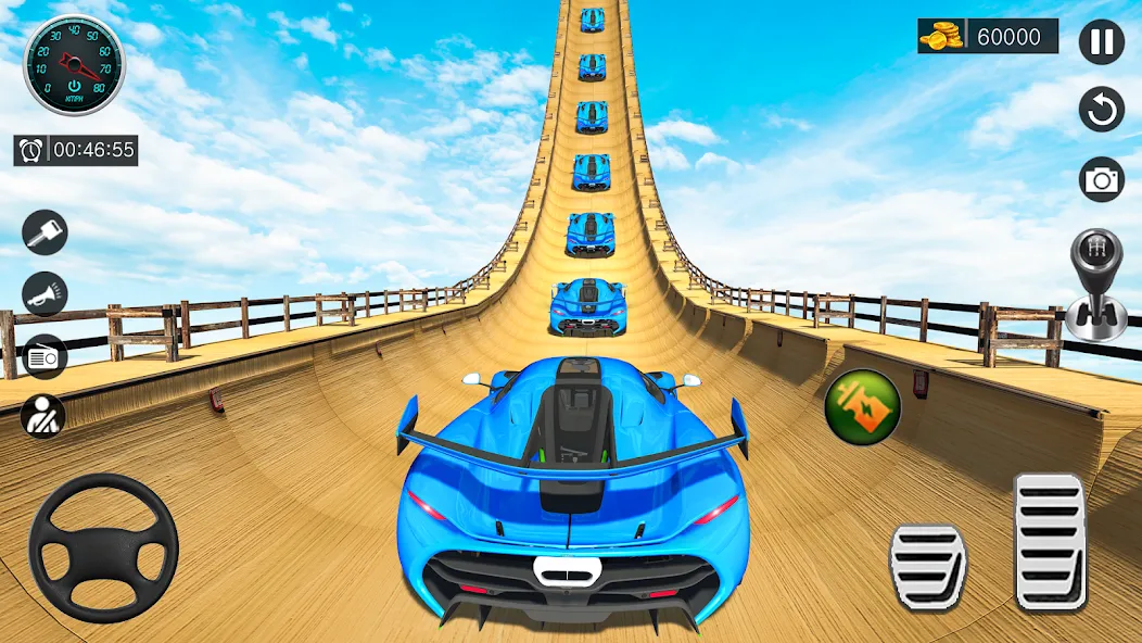 Ramp Car Game - Car Stunt (Рамп Кар Гейм)  [МОД Бесконечные монеты] Screenshot 1