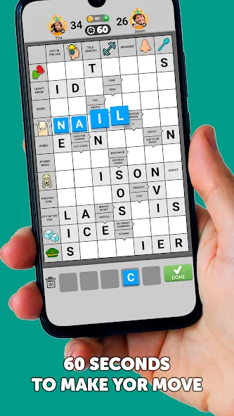 Wordgrams - Crossword & Puzzle (Вордграмс)  [МОД Меню] Screenshot 1