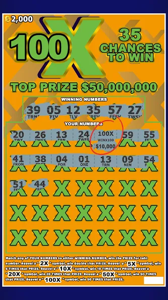 Lottery Scratchers Ticket Off (Лотерейный билет на ободрителейскретчи)  [МОД Много монет] Screenshot 1