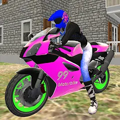 Скачать взломанную Real Moto Bike Racing Game  [МОД Бесконечные деньги] - стабильная версия apk на Андроид