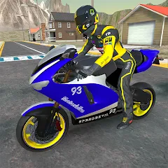 Взломанная Moto bike Driving: Mega Ramp  [МОД Все открыто] - полная версия apk на Андроид