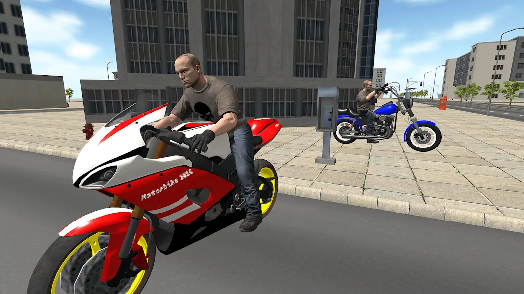 Bike Driving: Police Chase  [МОД Unlimited Money] Screenshot 4