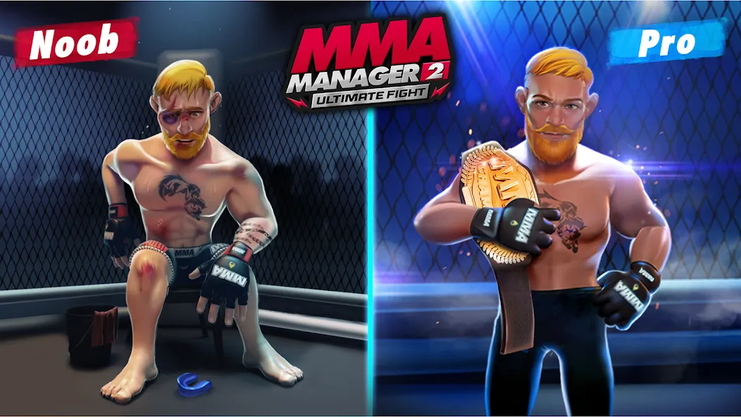 MMA Manager 2: Ultimate Fight (ММА Менеджер 2)  [МОД Unlocked] Screenshot 1