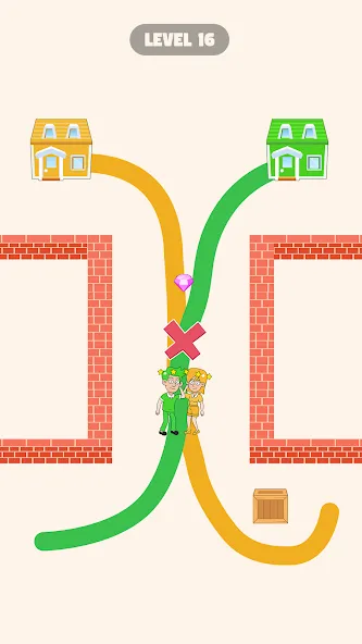 Draw To Home (Дроу Ту Хоум)  [МОД Бесконечные монеты] Screenshot 2