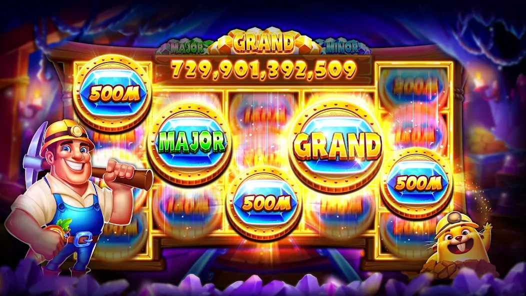 Jackpot Wins - Slots Casino (Джекпот Винс)  [МОД Все открыто] Screenshot 2