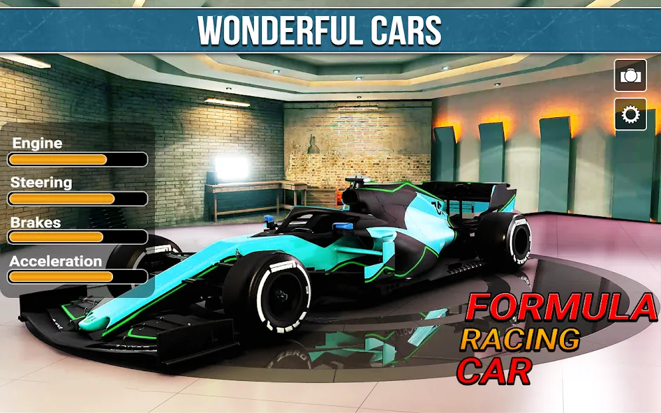 Formula Game: Car Racing Game  [МОД Все открыто] Screenshot 4