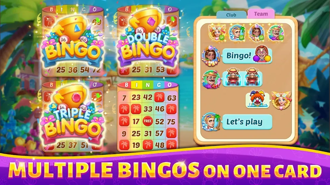 Bingo Rush - Club Bingo Games (Бинго Раш)  [МОД Много монет] Screenshot 5