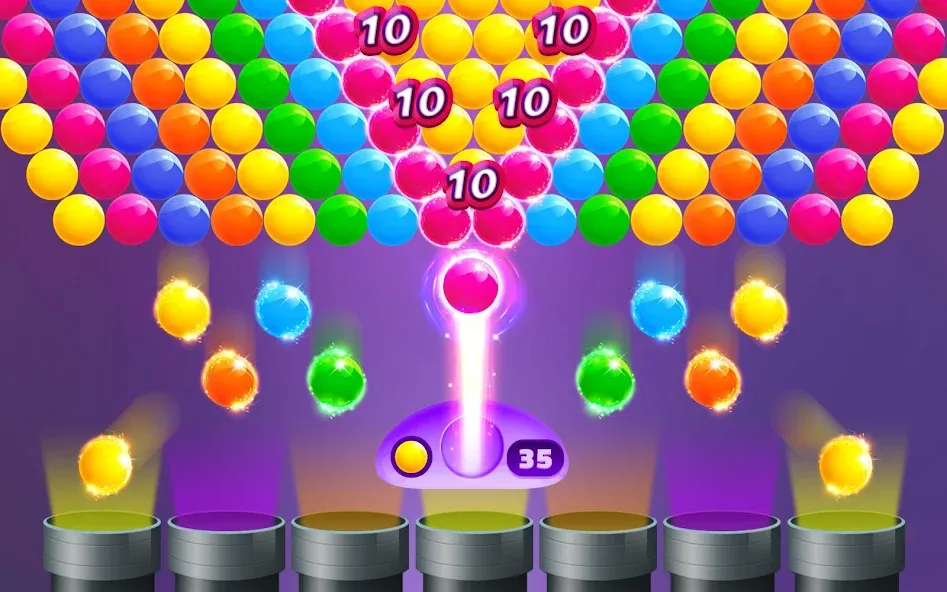 Action Bubble Game (Экшн Бабл Игра)  [МОД Unlocked] Screenshot 1