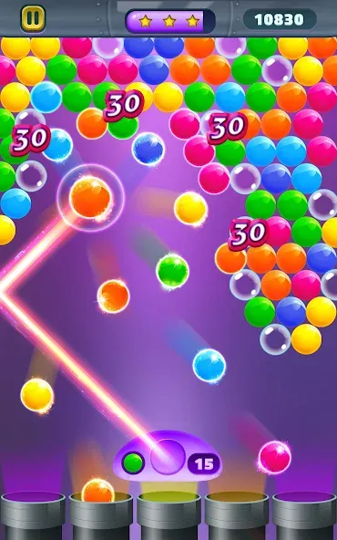 Action Bubble Game (Экшн Бабл Игра)  [МОД Unlocked] Screenshot 2