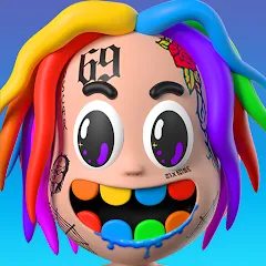 Взломанная 6ix9ine Runner (икс9айн Раннер)  [МОД Много монет] - последняя версия apk на Андроид