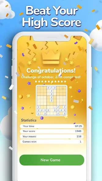 Blodoku (Блодоку)  [МОД Бесконечные монеты] Screenshot 5