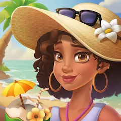 Взломанная Seaside Escape®: Merge & Story (Сисайд Эскейп)  [МОД Много денег] - полная версия apk на Андроид