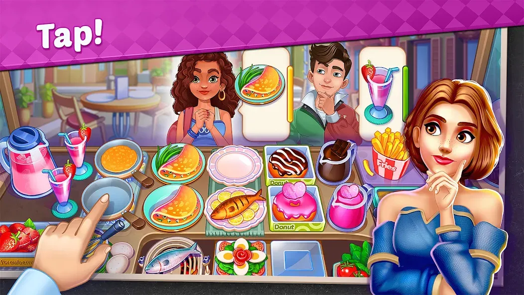 My Cafe Shop : Cooking Games (Мой Кафе Шоп)  [МОД Menu] Screenshot 1