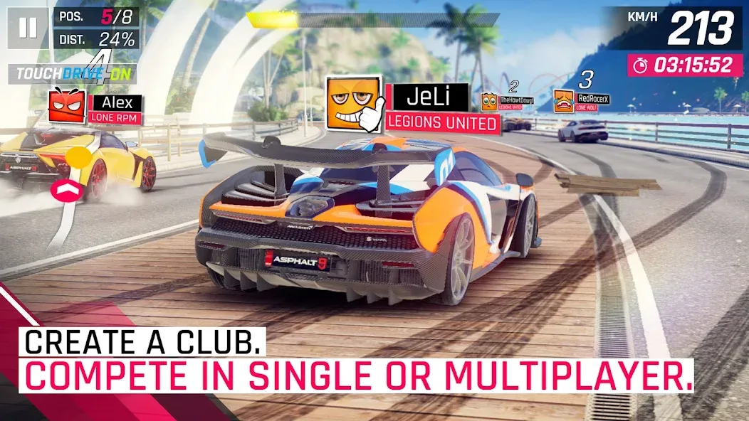 Asphalt 9: Legends (Асфальт 9)  [МОД Unlimited Money] Screenshot 4