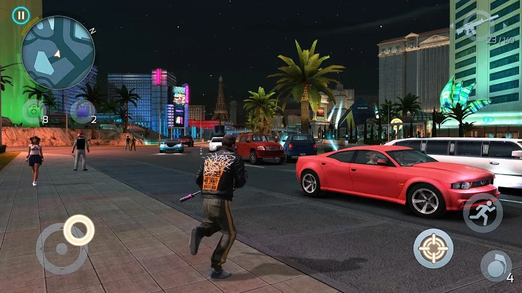 Gangstar Vegas: World of Crime (Гангстар Вегас)  [МОД Бесконечные деньги] Screenshot 1