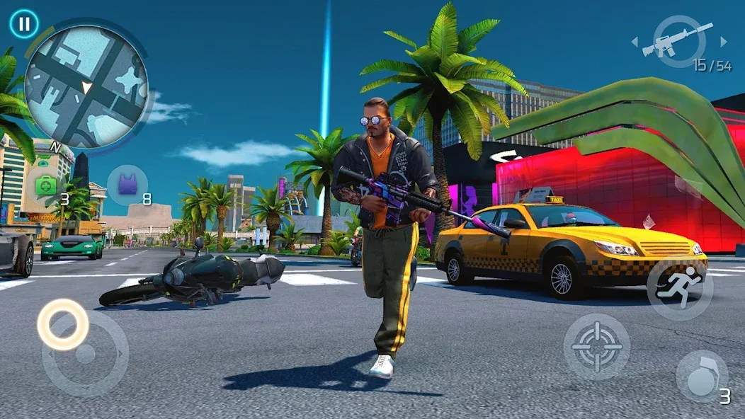 Gangstar Vegas: World of Crime (Гангстар Вегас)  [МОД Бесконечные деньги] Screenshot 3