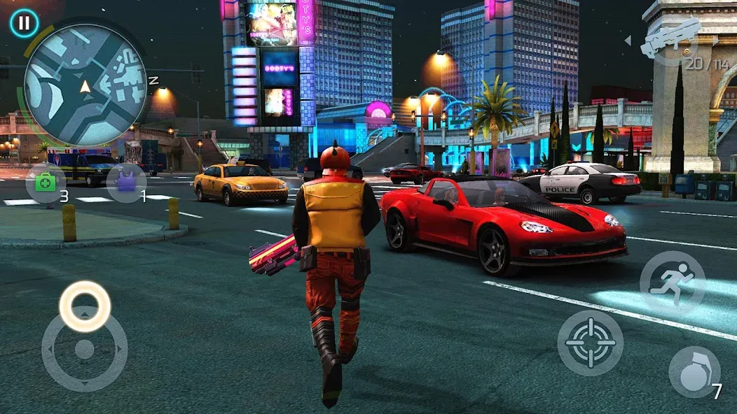 Gangstar Vegas: World of Crime (Гангстар Вегас)  [МОД Бесконечные деньги] Screenshot 5