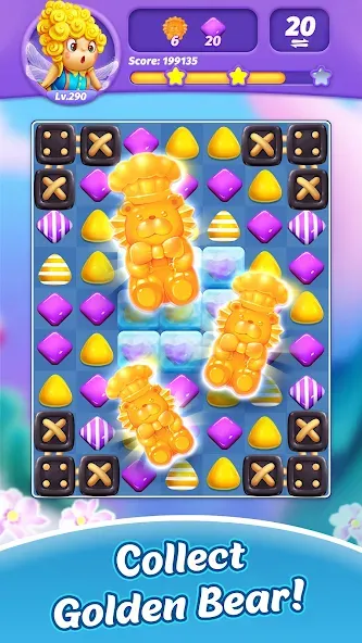 Candy Charming - Match 3 Games (энди Чарминг)  [МОД Unlocked] Screenshot 3