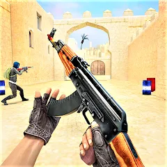 Скачать взломанную Commando Gun Shooting Games  [МОД Много монет] - стабильная версия apk на Андроид