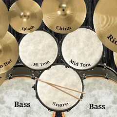 Скачать взлом Drum kit (Drums) free  [МОД Бесконечные деньги] - полная версия apk на Андроид