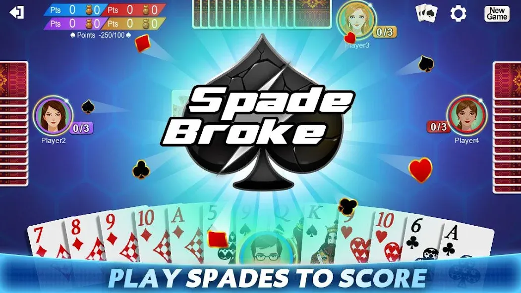 Spades (Спейдс)  [МОД Mega Pack] Screenshot 3