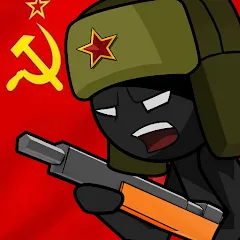 Взлом Stickman WW2 (Стикмэн Вторая Мировая война)  [МОД Все открыто] - стабильная версия apk на Андроид