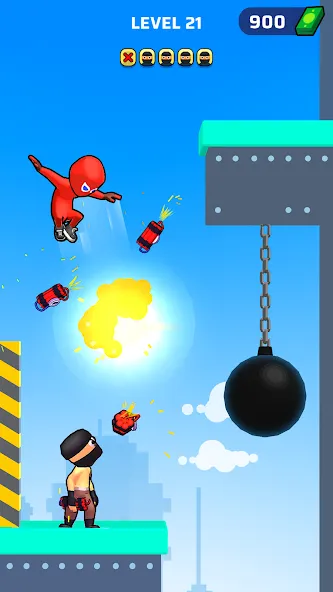 Web Master: Stickman Superhero (Вебмастер)  [МОД Бесконечные деньги] Screenshot 4