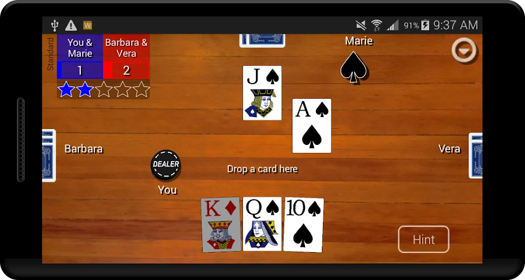 Euchre Card Classic (Юкер Кард Классик)  [МОД Много монет] Screenshot 2