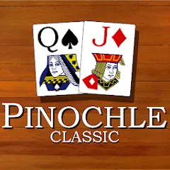 Скачать взломанную Pinochle Classic (Пиночл Классик)  [МОД Unlimited Money] - стабильная версия apk на Андроид