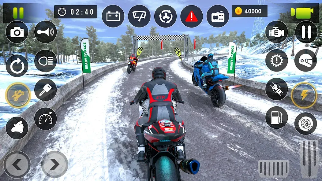 Bike Racing Games - Bike Game (Байк Рейсинг Геймс)  [МОД Меню] Screenshot 3