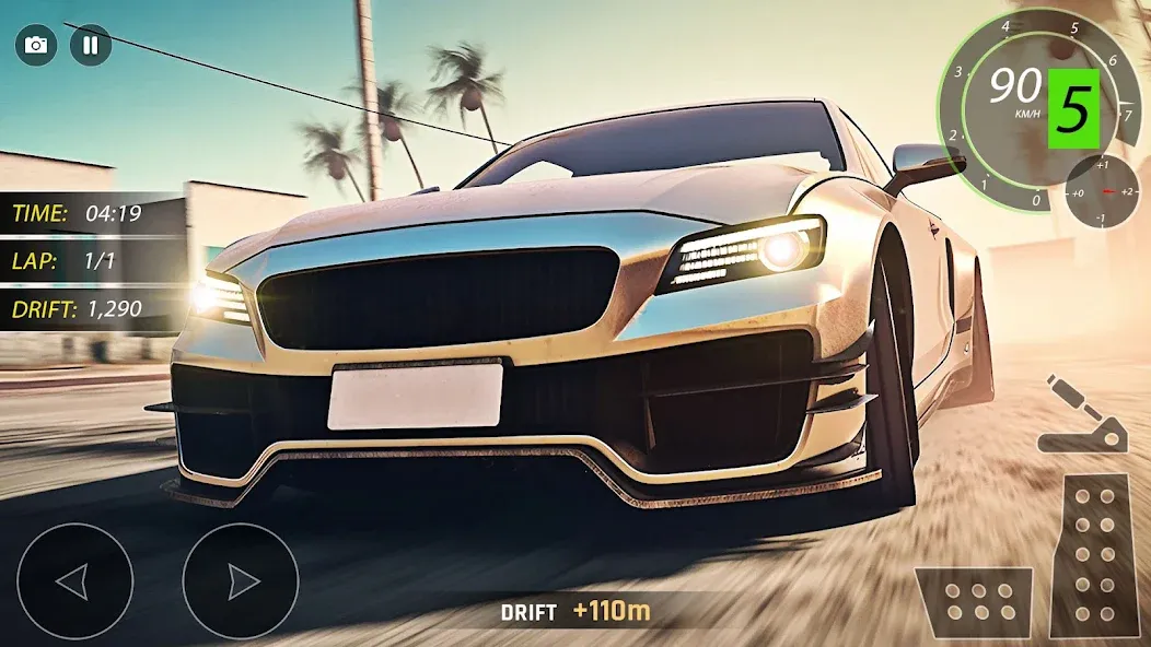 Highway Drifting Racing Games  [МОД Unlimited Money] Screenshot 2