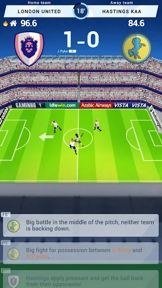 Idle Eleven - Soccer tycoon (Айдл Илевен)  [МОД Меню] Screenshot 2