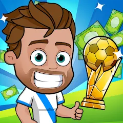 Скачать взлом Idle Soccer Story - Tycoon RPG (Айдл Соккер Стори)  [МОД Меню] - полная версия apk на Андроид