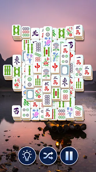 Mahjong Club - Solitaire Game  [МОД Все открыто] Screenshot 2