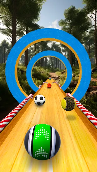 Fast Ball Jump - Going Ball 3d (Скай Болл Джамп)  [МОД Много денег] Screenshot 1