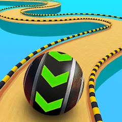 Взломанная Fast Ball Jump - Going Ball 3d (Скай Болл Джамп)  [МОД Много денег] - полная версия apk на Андроид