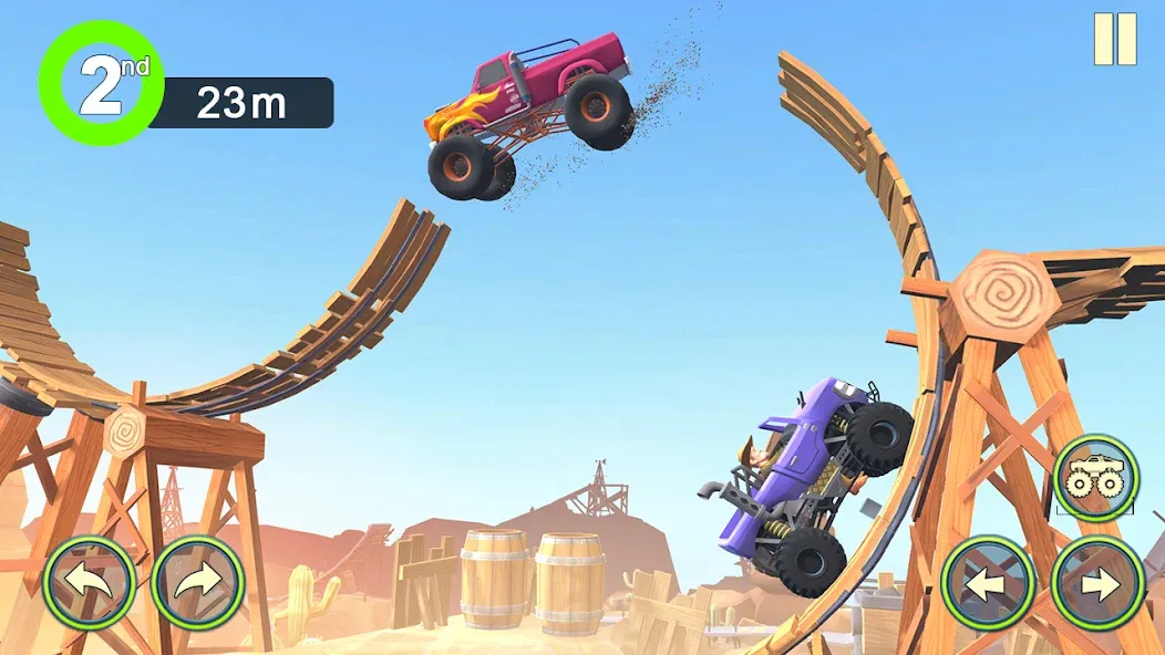 Monster Truck Crush (Монстр Трак Стант)  [МОД Unlocked] Screenshot 5