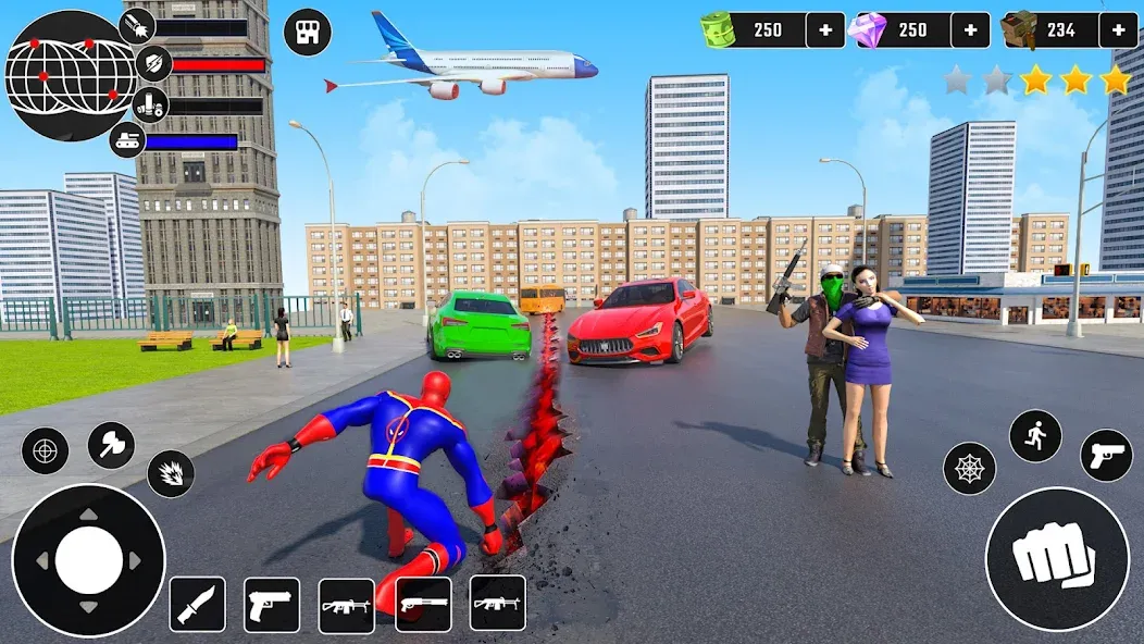 Miami Superhero: Spider Games  [МОД Menu] Screenshot 4