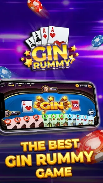 Gin Rummy - Card Game (Джин Рами)  [МОД Unlimited Money] Screenshot 5