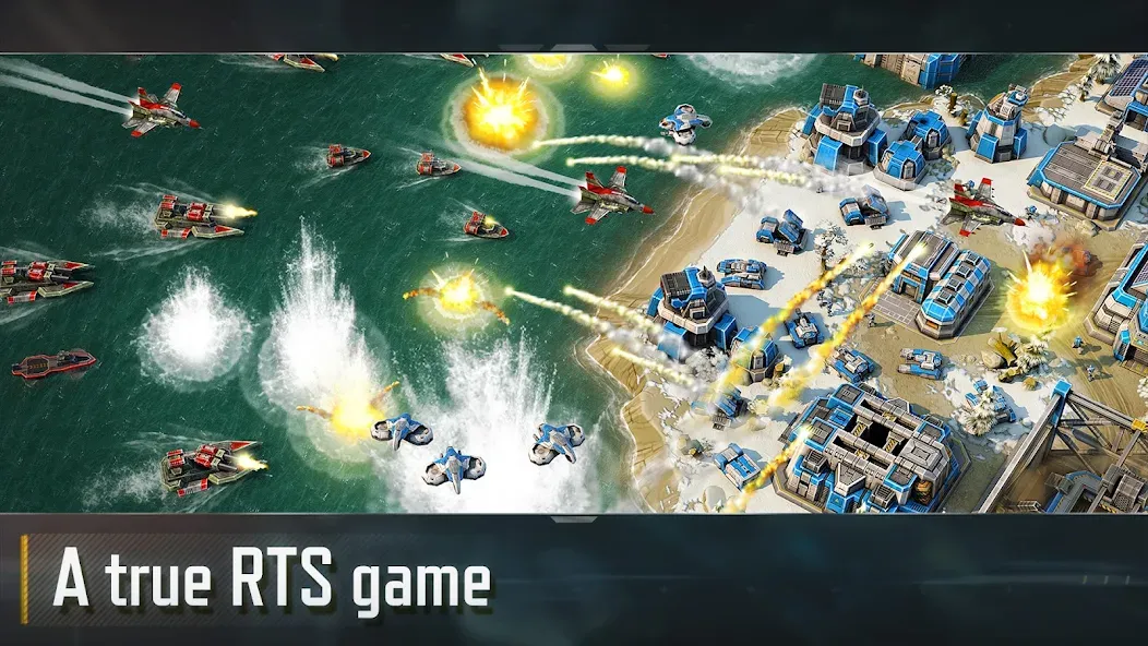 Art of War 3:RTS strategy game (Арт оф Вар 3)  [МОД Бесконечные монеты] Screenshot 1