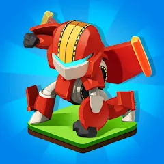 Взломанная Merge Plane Robots Idle Empire (Мердж Плейн Роботы)  [МОД Menu] - стабильная версия apk на Андроид