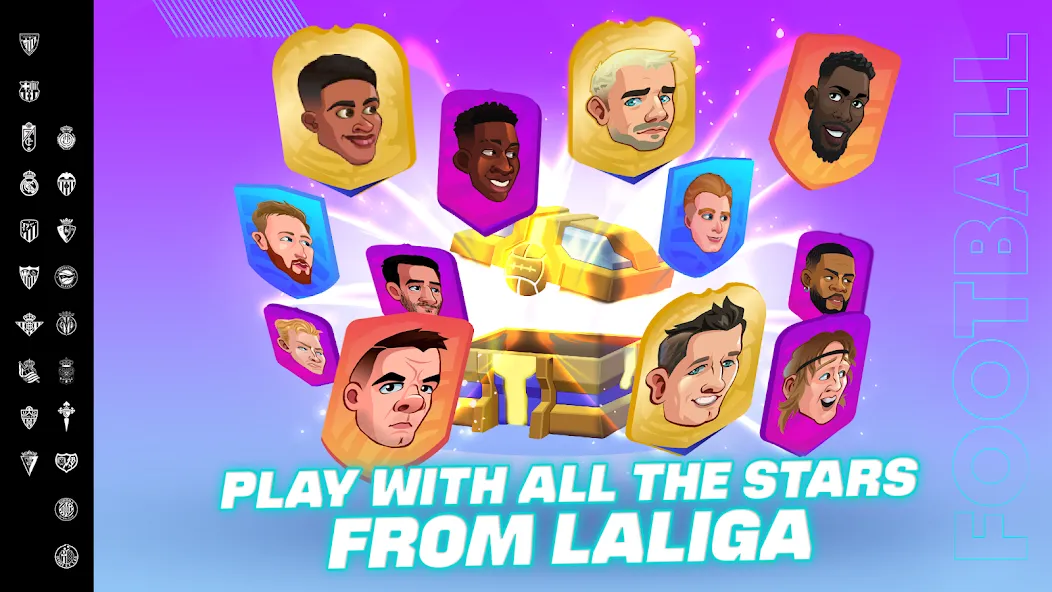 LALIGA Head Football 23 SOCCER (Хед Футбол)  [МОД Много денег] Screenshot 4