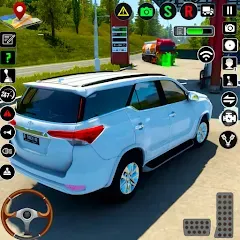 Взлом US Prado Car Games Simulator  [МОД Все открыто] - стабильная версия apk на Андроид