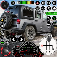 Взлом Offroad Jeep Driving & Parking  [МОД Unlimited Money] - стабильная версия apk на Андроид