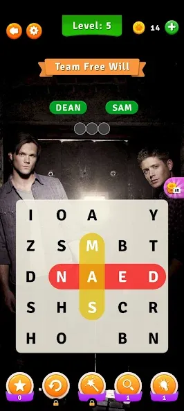 Supernatural Word Search (упернатуральный поиск слов)  [МОД Все открыто] Screenshot 3