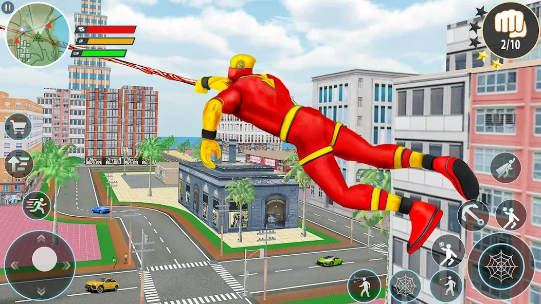 Rope Hero Spider Fighting Game  [МОД Mega Pack] Screenshot 3