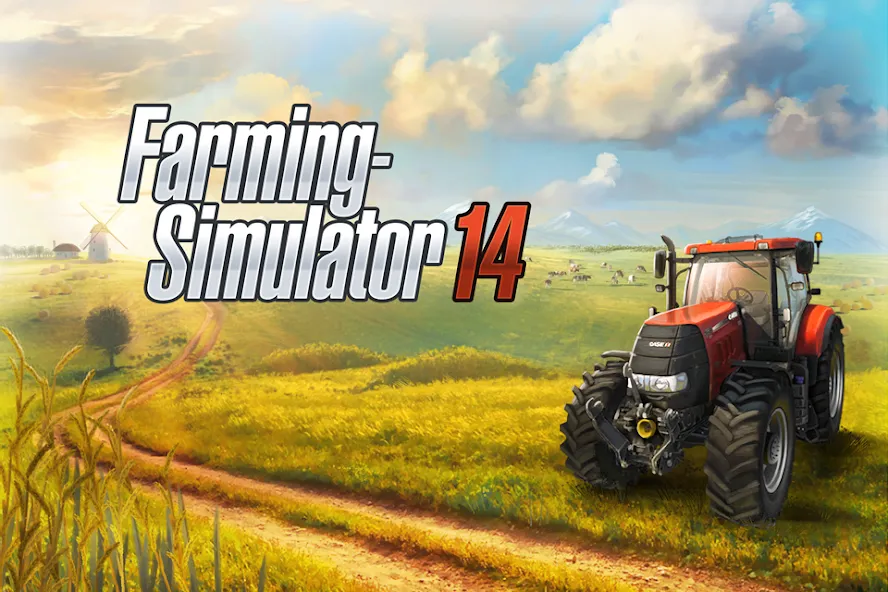 Farming Simulator 14 (Фарминг Симулятор 14)  [МОД Unlocked] Screenshot 1